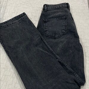 SHEIN Black Flare & Wide Leg Jeans